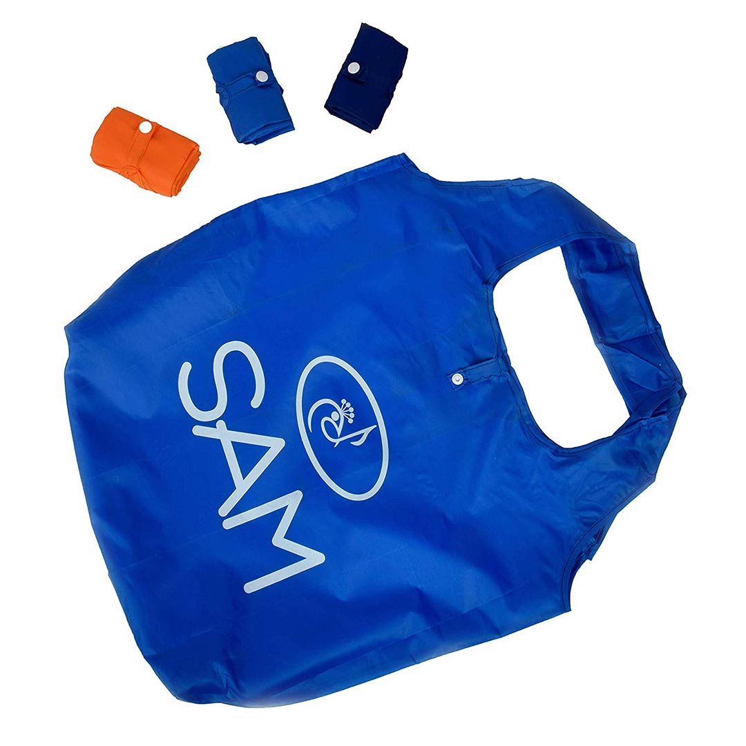 Foldable Tote Shopping Bag (Set of 3) | foldable shopping bag india