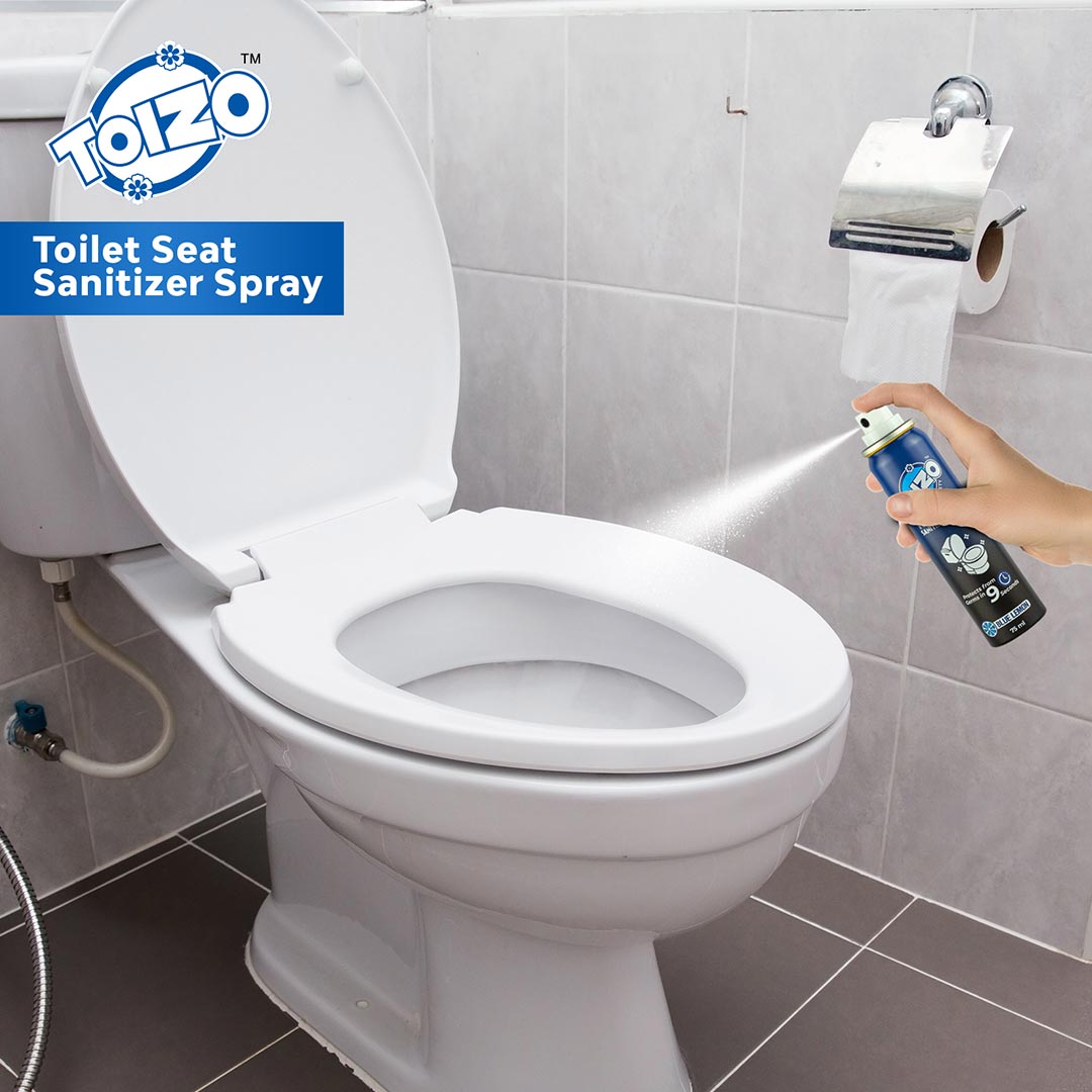 Toizo Toilet Seat Sanitizer Spray - Pack of 4